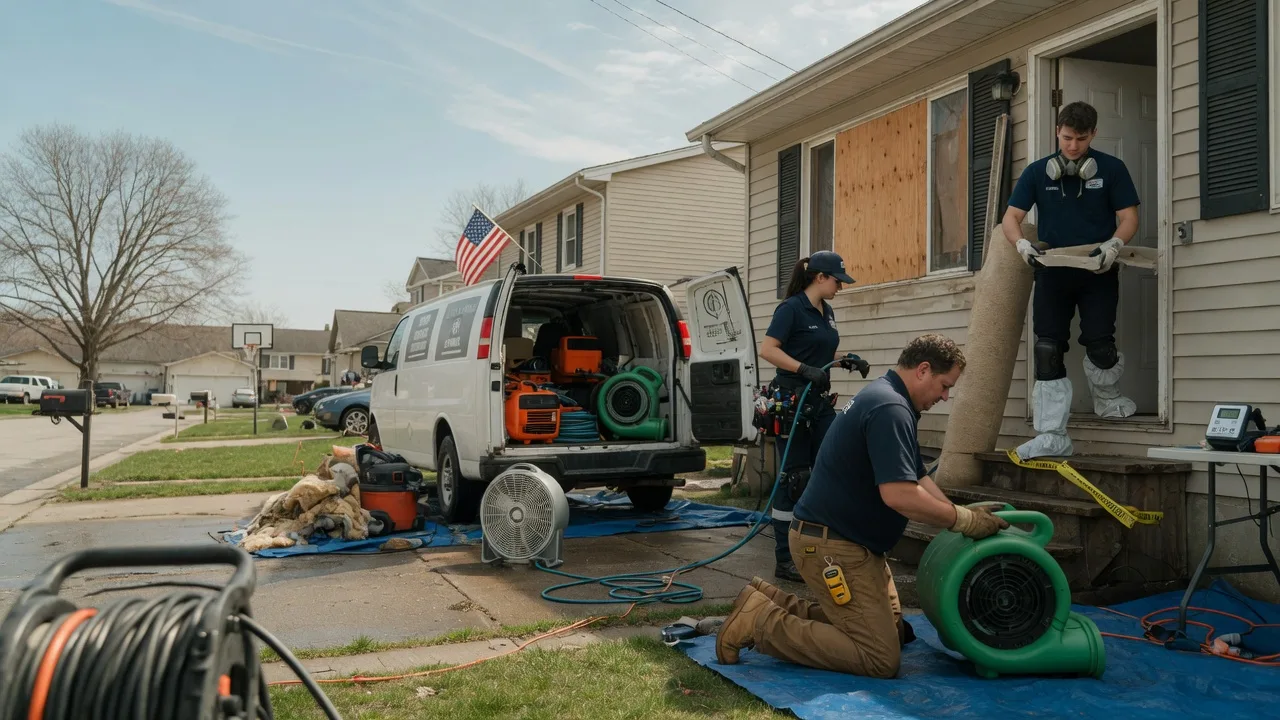 Water Damage Restoration in Caddo, TX near me
